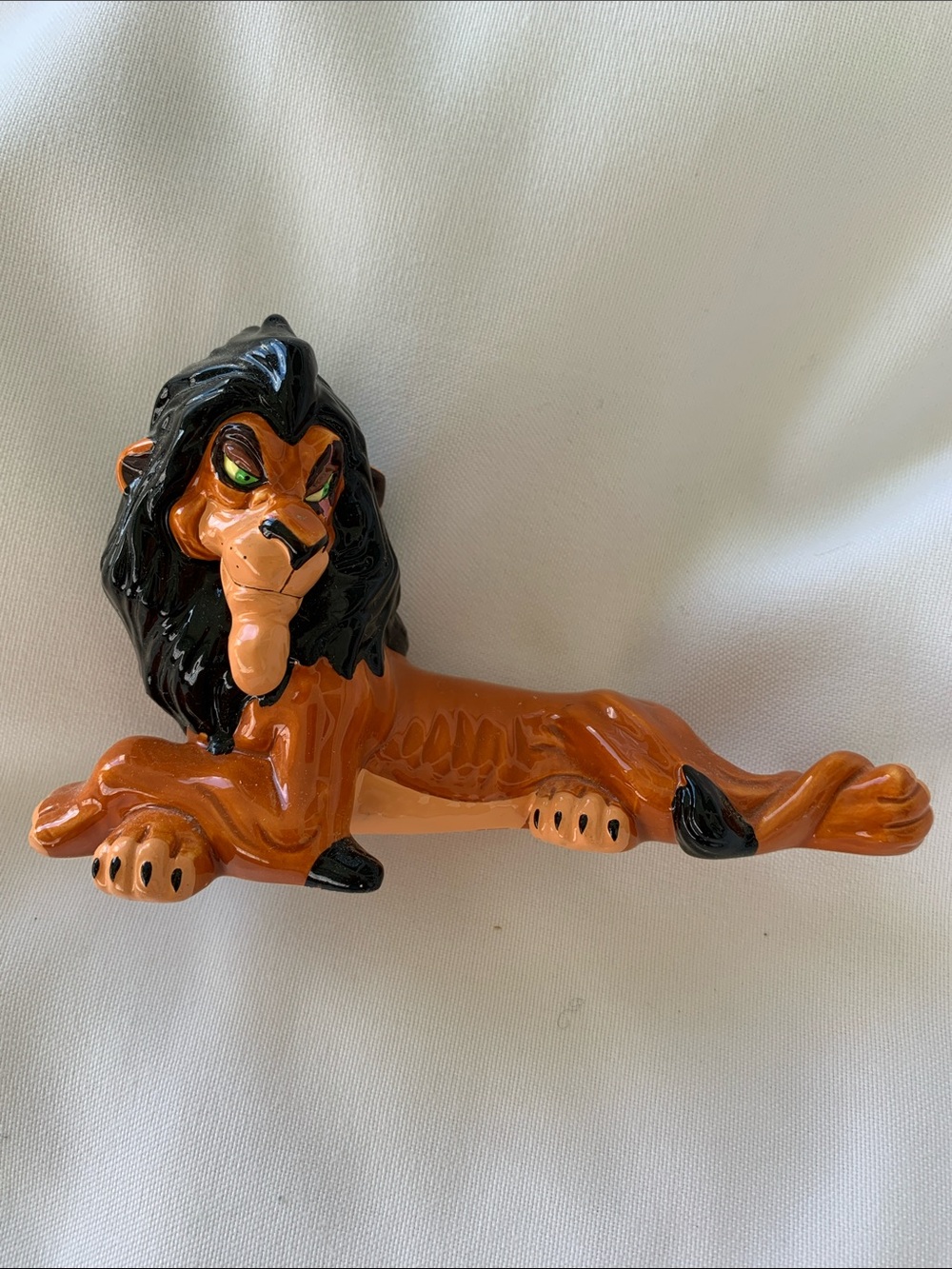 Disney Scar Ceramic Statue - Lion King NWT